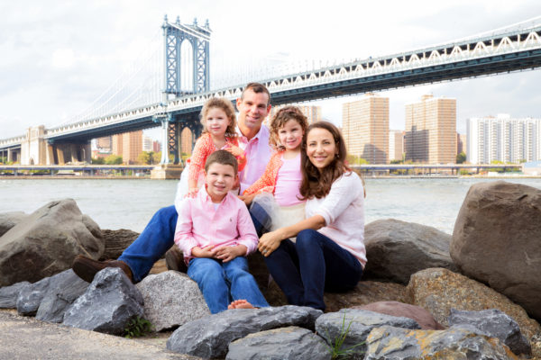 Family Photograph in NYC 